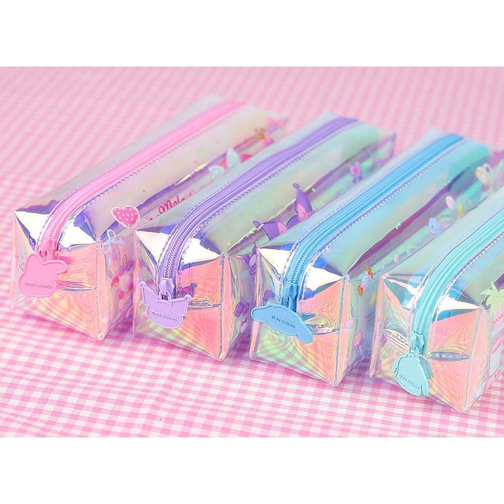 Sanrio Characters Hologram Pencil Pouch