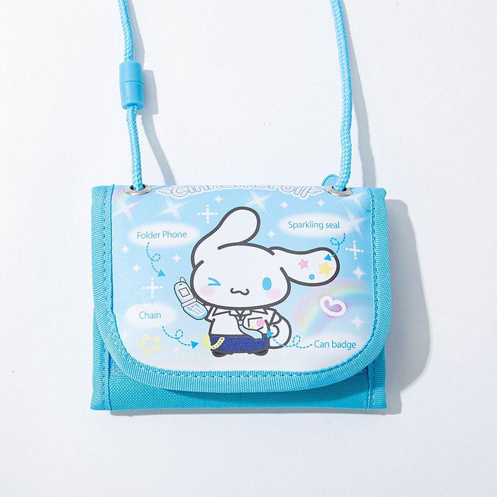 Sanrio Characters Velcro Necklace Wallet