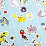 [4-in-1] Pokemon Mini Sticker Set