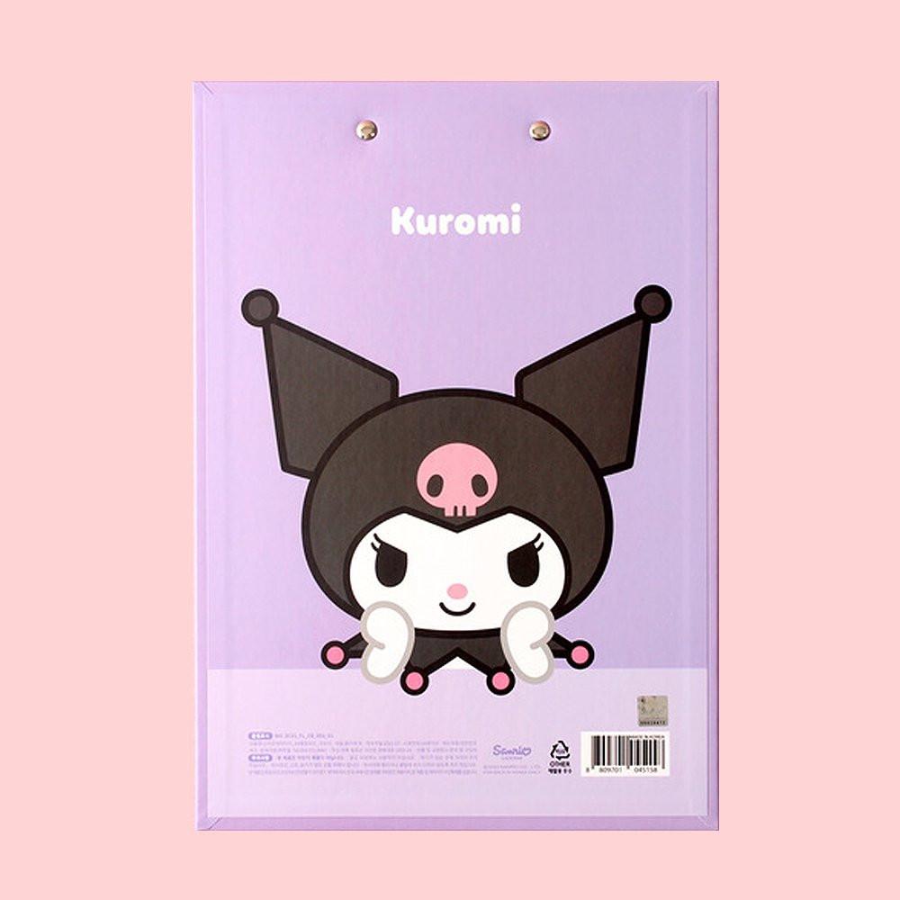 【サボ　愛称板】（表）おくみの OKUMINO（裏）くろゆり KUROYURI Sanrio Kuromi Clipboard – Hello Discount Store