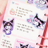Sanrio Characters Shiny Sticker Pack