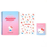 Sanrio Characters 4-Months Study Planner Set : Cutie