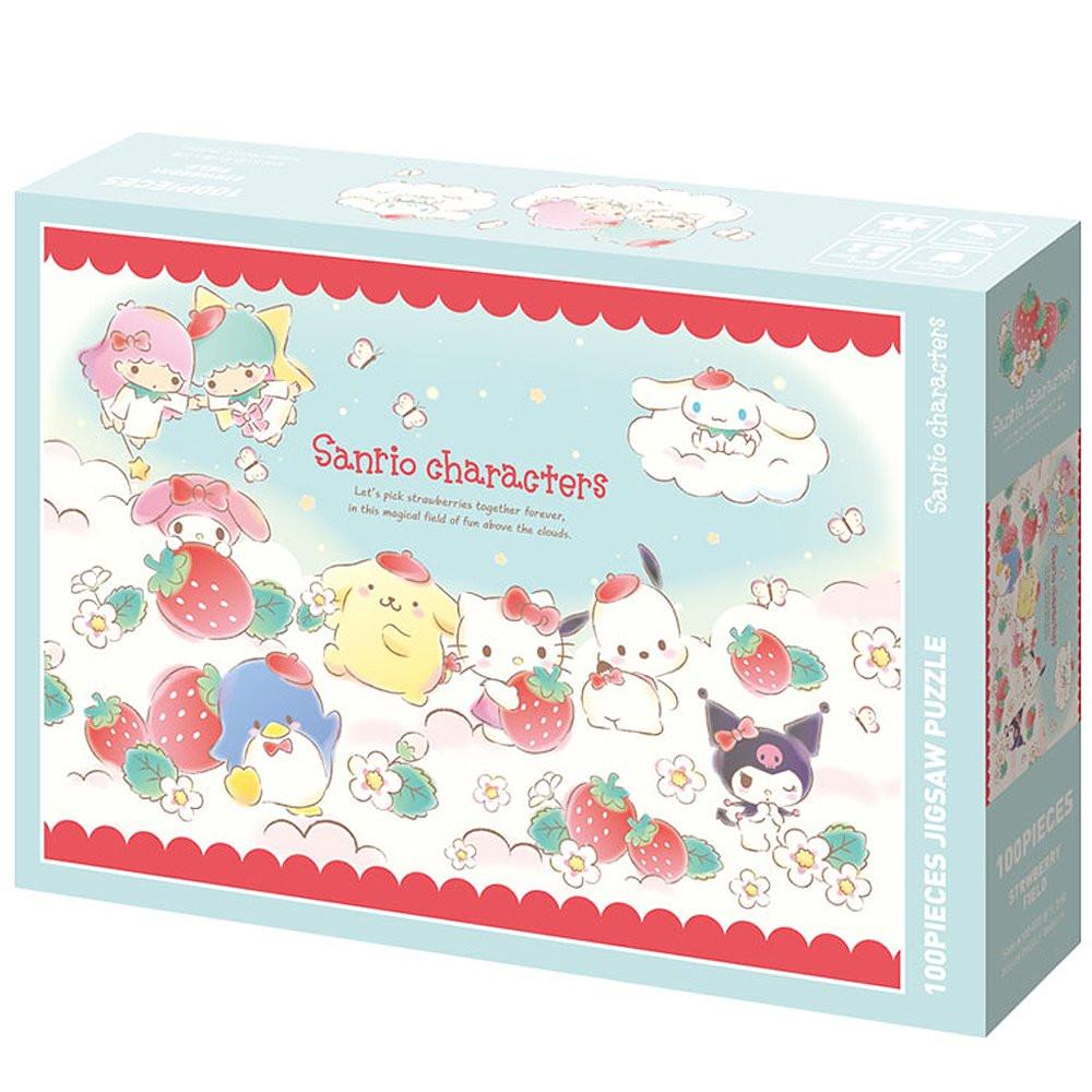 Sanrio Characters Strawberry 100pcs Jigsaw Puzzle – Hello Discount