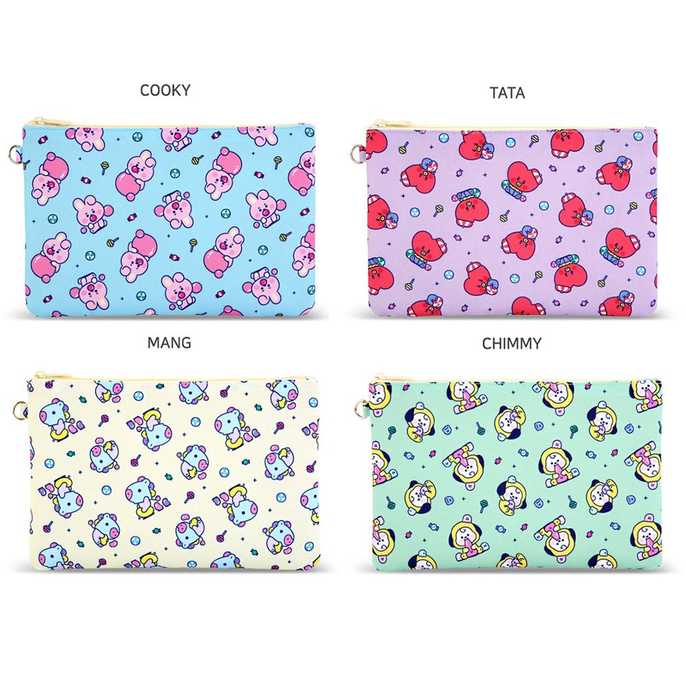 BT21 Flat Pouch : Jelly Candy