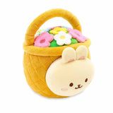 Anirollz Flower Basket Bunniroll 6" Small Outfitz Plush