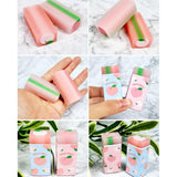 [2-in-1] Cute Peach Eraser Set