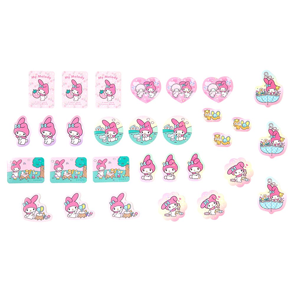 Sanrio Characters Shiny Sticker Pack