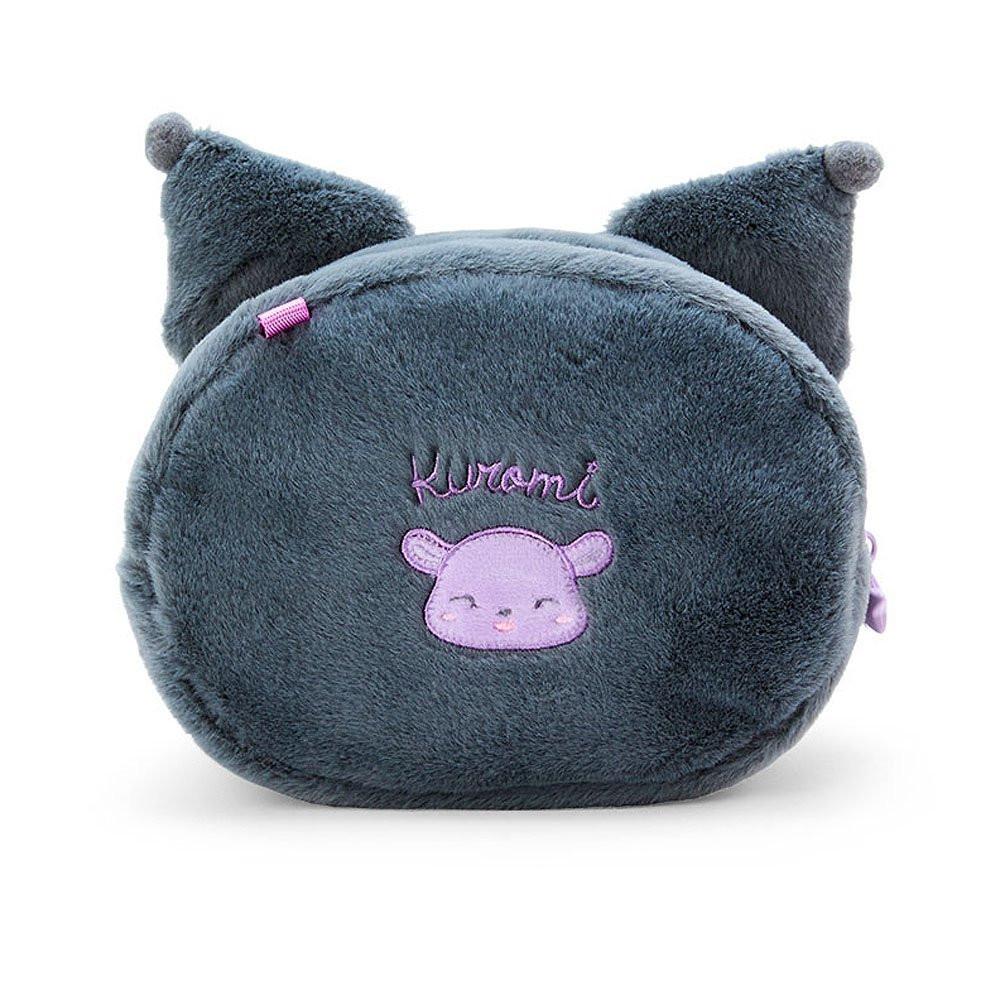 Kuromi Smile Plush Crossbody Bag