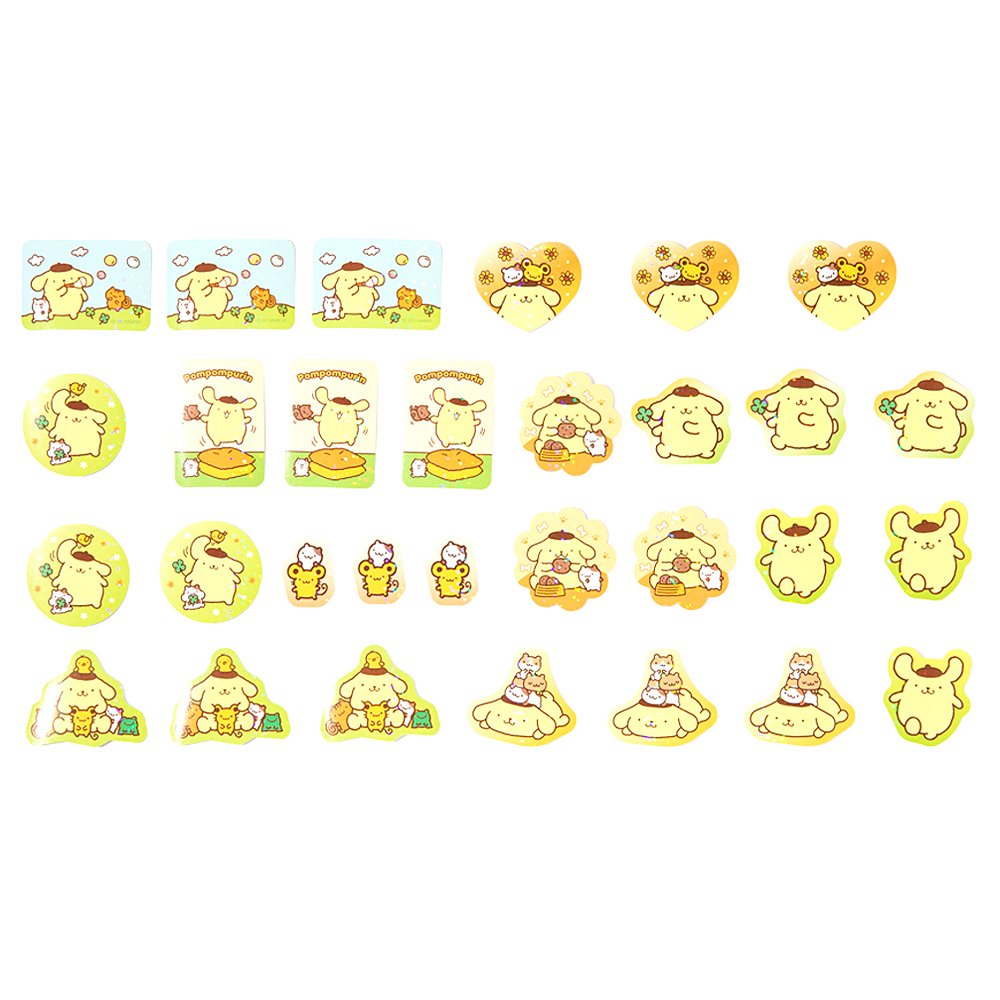 Sanrio Characters Shiny Sticker Pack