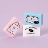[2-in-1] Sleeping Dog Eraser Set