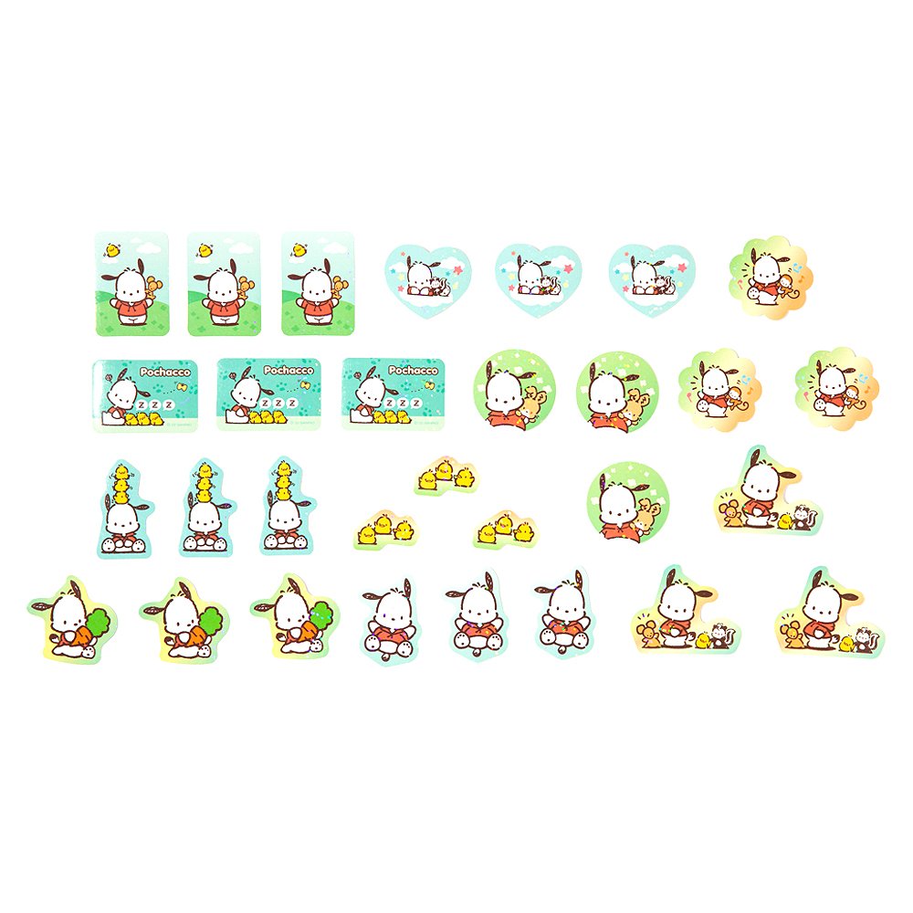 Sanrio Characters Shiny Sticker Pack