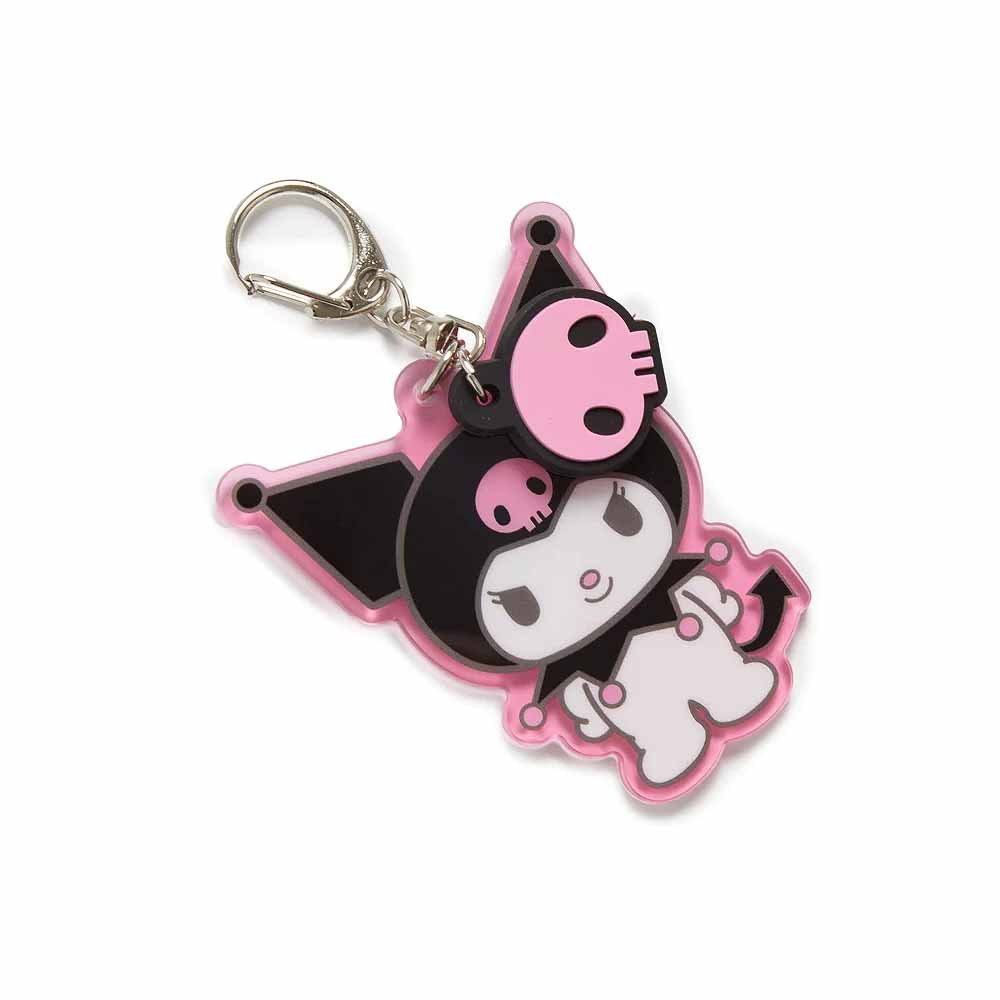 Sanrio Kuromi Silhouette Acrylic Keychain
