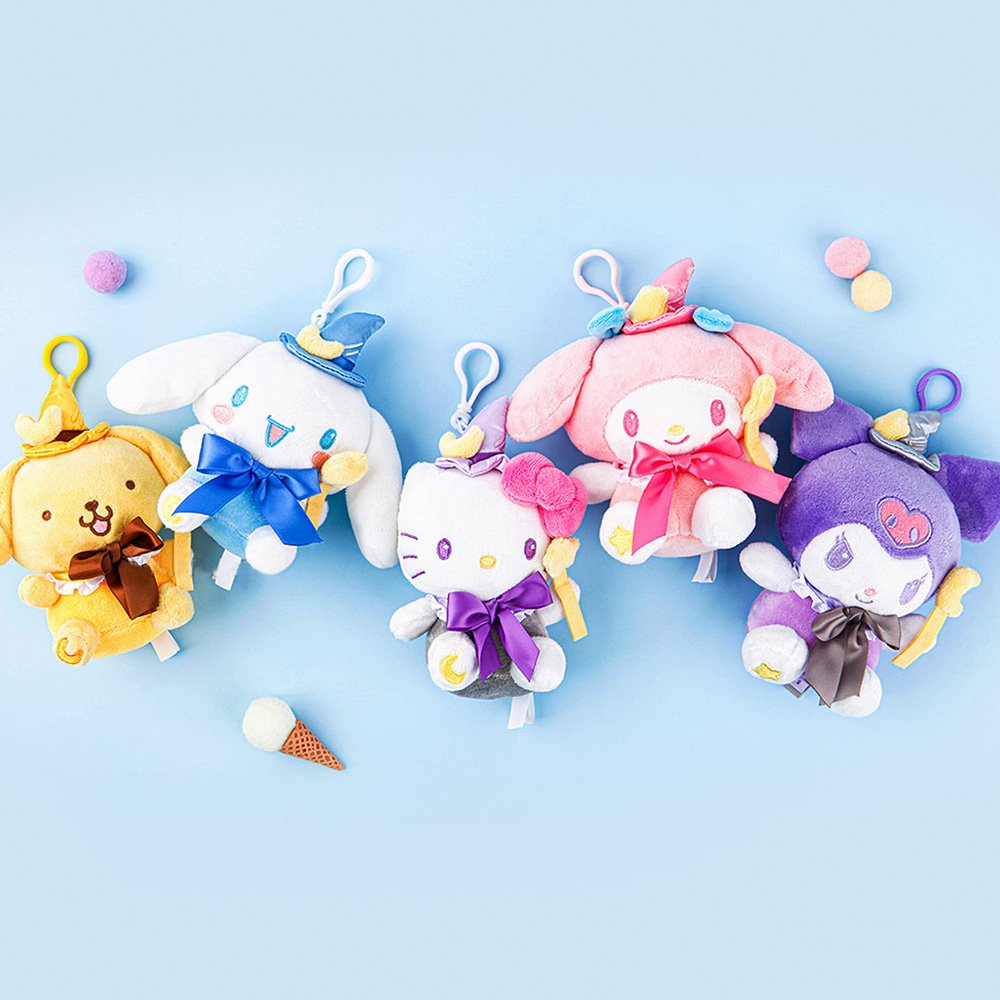 Sanrio Characters Clip-on Plush : Wizard