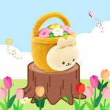 Anirollz Flower Basket Bunniroll 6" Small Outfitz Plush