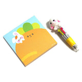 Unicorn Friends Memo Pad Mini Pen Set