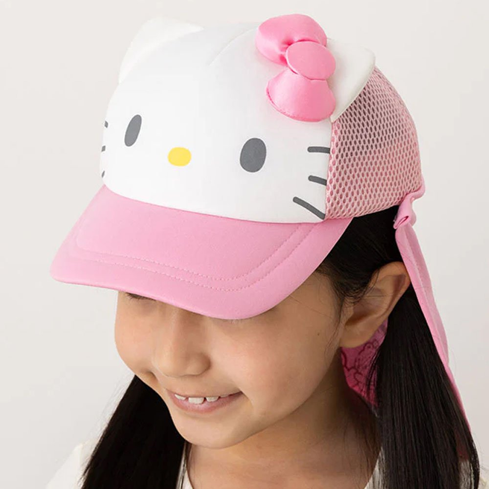 Sanrio Hello Kitty Mesh Cap With Awning