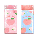 [2-in-1] Cute Peach Eraser Set