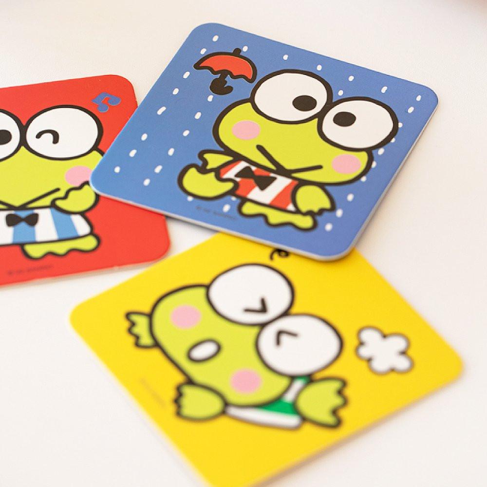 Sanrio Keroppi Paper Coaster Set