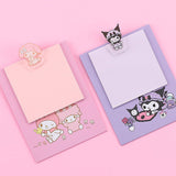 Sanrio Characters Mini Clip Board With Memo Pad