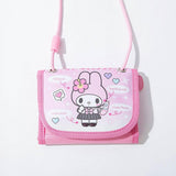 Sanrio Characters Velcro Necklace Wallet