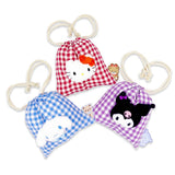 Sanrio Characters Checker Drawstring Pouch