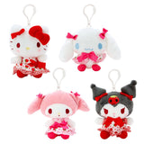 Sanrio Characters Clip-On Plush : Strawberry Dress