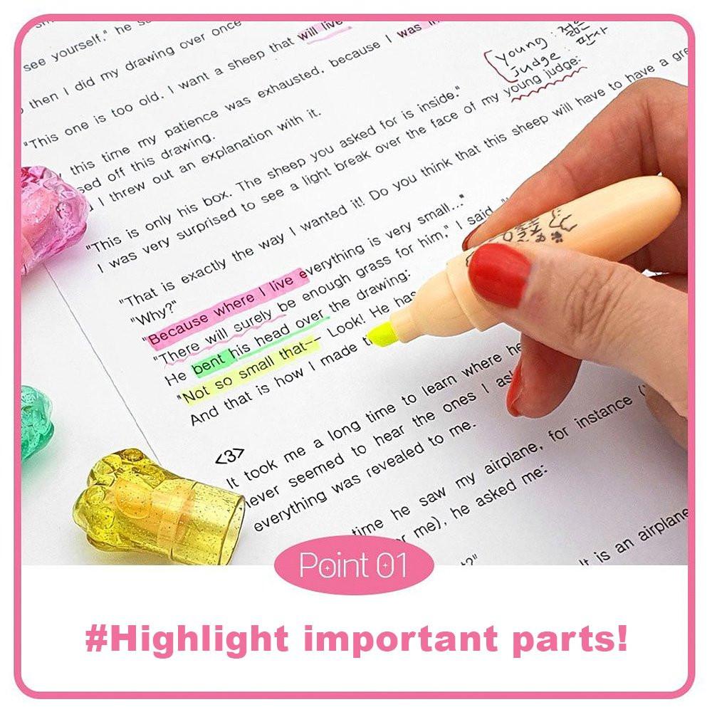 Puppy & Kitty Mini Highlighter Set