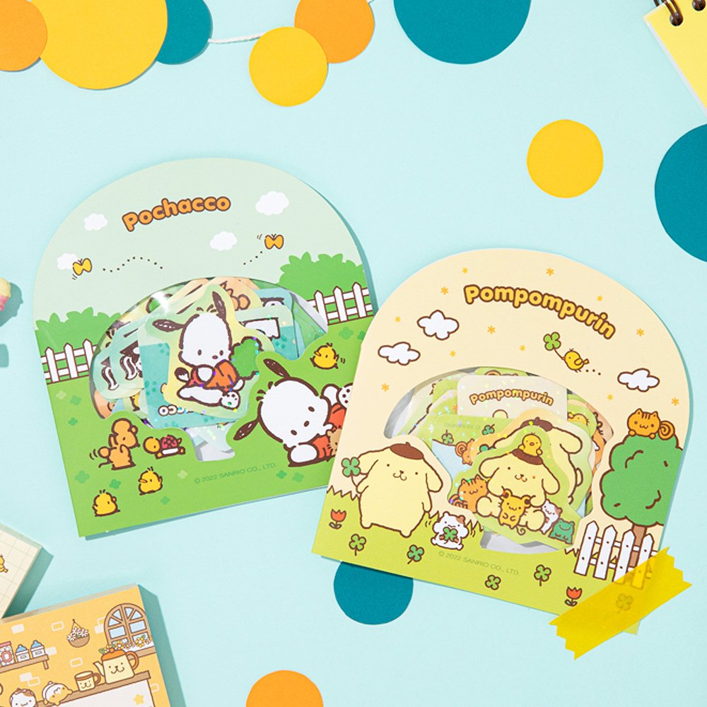 Sanrio Characters Shiny Sticker Pack