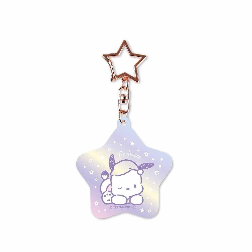 Pochacco Aurora Star Keychain
